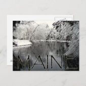 Snowy Briefkaart (Voorkant / Achterkant)