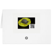 Snowy Christmas Creek - Paix - Carte de voeux (Dos Horizontal)