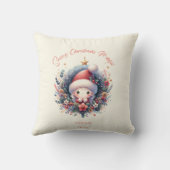 Snowy Christmas Magic Kussen (Achterkant)