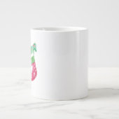 Snowy Christmas Mug – Winter Wonderland Cocoa & Co Extra Grote Beker (Voorkant)