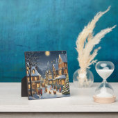 Snowy Christmas Town Fotoplaat (Insitu)