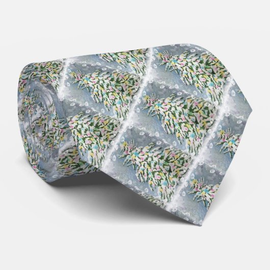 SNOWY CHRISTMAS TREE STROPDAS (Opgerold)