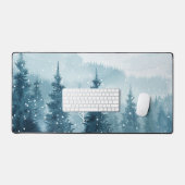 Snowy Christmas Trees  Bureaumat (Keyboard & Muis)