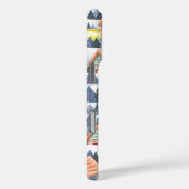 Snowy Christmas Village Pattern Case-Mate iPhone Case (Achterkant / Rechts)