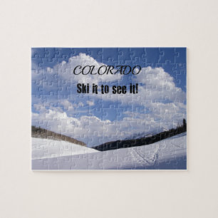 Snowy Colorado Ski Slopes Legpuzzel