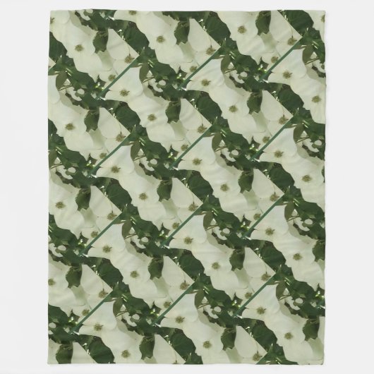 Snowy Cozy Fleece Blanket Deken (Voorkant)