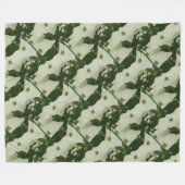 Snowy Cozy Fleece Blanket Deken (Voorkant (Horizontaal))