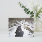 Snowy Creek Briefkaart (Staand voorkant)