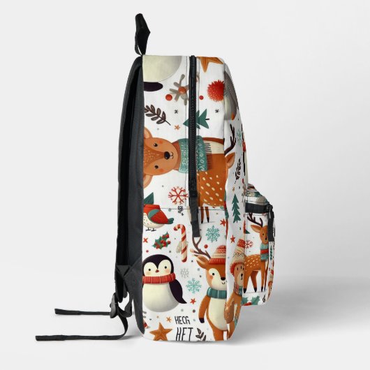Snowy Critère Imprimer sac à dos (Gauche)