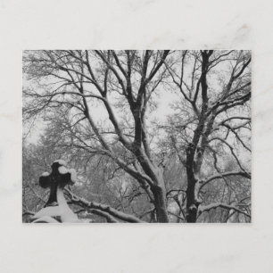 Snowy Cross Briefkaart