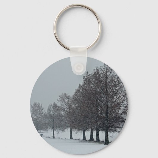 Snowy Cypress sleutelhanger (Voorkant)