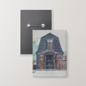 Snowy Day Button (Voorkant / Achterkant)