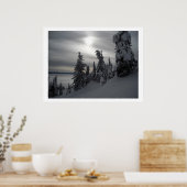 Snowy Days Poster (Keuken)