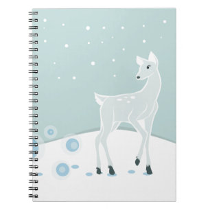 Snowy Deer Notitieboek