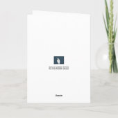 Snowy Egret Kaart (Achterkant)