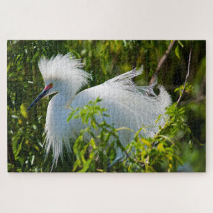 Snowy Egret Legpuzzel