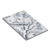 Snowy Environments Camouflage Notitieboek (Rechterzijde)