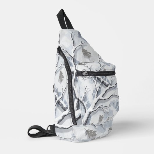 Snowy Environments Camouflage Sling Bag (Linkerhoek)