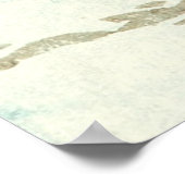 Snowy Evening Kawase Hasui 1930 Poster (Hoek)