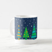 Snowy Fir Trees Mug (Devant gauche)