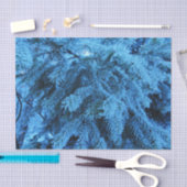Snowy Forest Spruce Tissuepapier (Craft)