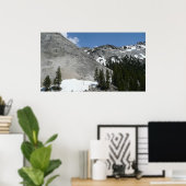Snowy Granite Domes i Yosemite National Park Poster (Thuiskantoor)