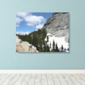 Snowy Granite Domes II Nationaal Park Yosemite Canvas Afdruk (Insitu (Houten vloer))