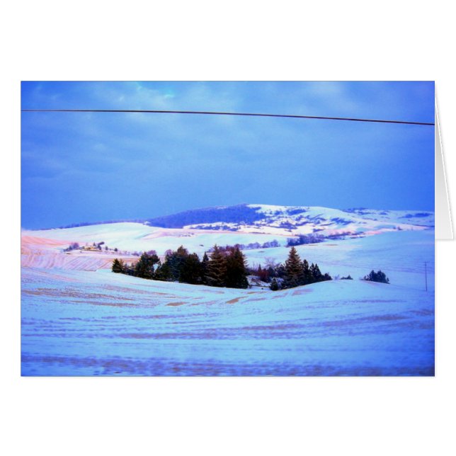 Snowy hills (Voorkant Horizontaal)