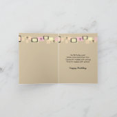 Snowy Jack Russell Terrier Carte de voeux Annivers (Intérieur)