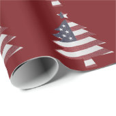 Snowy kerstboomaar en strips cadeaupapier (Rol Hoek)