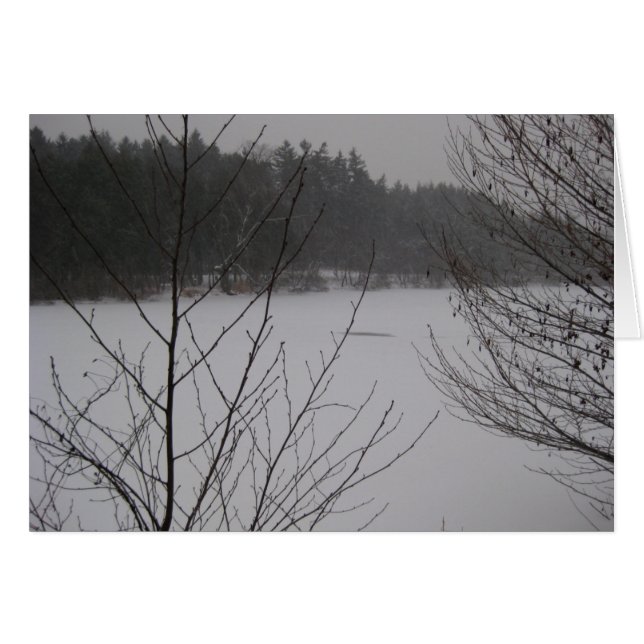Snowy Lake II (Voorkant Horizontaal)