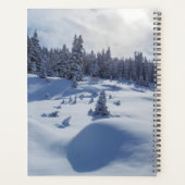 Snowy Landschap Planner (Achterkant)