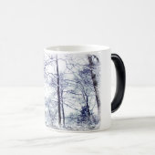 Snowy Magic Magische Mok (Voorkant rechts)