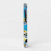 Snowy Mountain Leopard Stance Design Case-Mate iPhone Case (Achterkant/links)