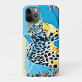 Snowy Mountain Leopard Stance Design Case-Mate iPhone Case (Achterkant)