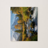 Snowy Mountain Stream Landscape Puzzle (Vertical)