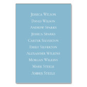 Snowy Mountain Winter Lake Wedding Kaart (Achterkant)