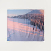 Snowy Mountains Wandkleed (Voorkant (horizontaal))