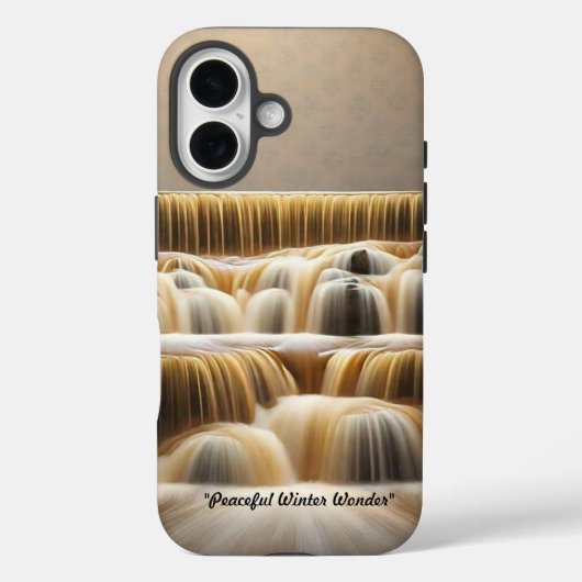 "Snowy Night Serenade" Case-Mate iPhone Case (Achterkant)