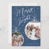 Snowy Ornament Christmas Card Kaart (Voorkant)