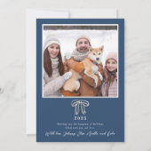 Snowy Ornament Christmas Card Kaart (Achterkant)