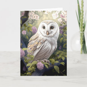 SNOWY OWL ALL-OCCASION BLANK KAART