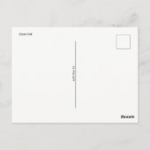 Snowy Owl Briefkaart (Achterkant)