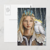 Snowy Owl Briefkaart (Voorkant / Achterkant)