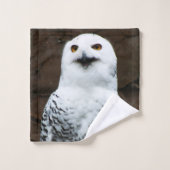 Snowy Owl btcna (Gant de toilette)