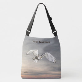 Snowy Owl Crossbody Tas