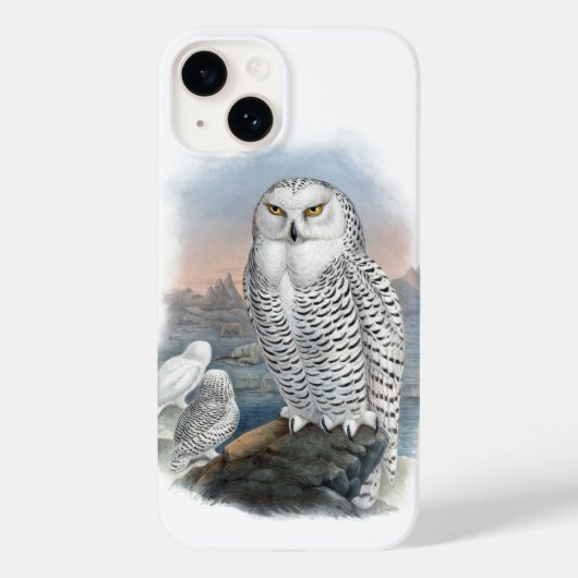 Snowy Owl Gould Case-Mate iPhone Case (Achterkant)