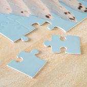 Snowy Owl in flight Legpuzzel (Zijkant)