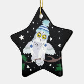 Snowy Owl in Pet "Hoot!"~ ornament (Links)
