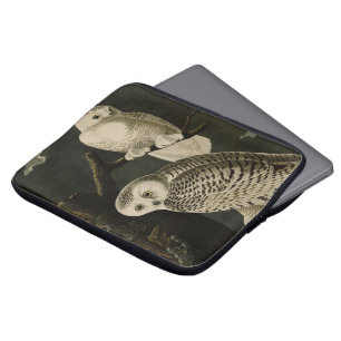 Snowy Owl, John James Audubon's Birds of America P Laptop Sleeve